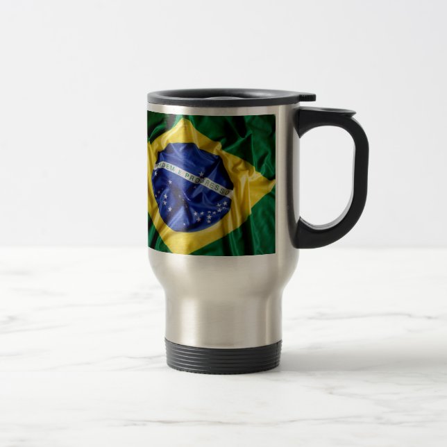 Térmica Caneca brasileira da bandeira (Direita)