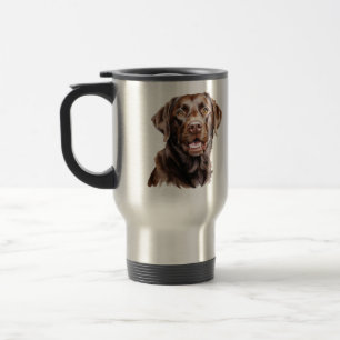 Térmica Caneca Clássica Chocolate Labrador Retriever, 330