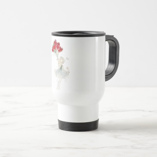 Térmica Caneca clássica fofa (Frente Esquerda)