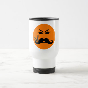 Térmica Caneca com bigode irritado - escolha o estilo
