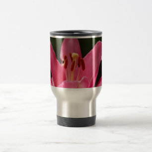 Térmica Caneca cor-de-rosa do lírio