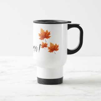 Térmica Caneca Cute Olá Outono