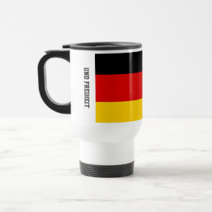 Térmica Caneca da Bandeira da Alemanha Unidade Justiça Lib