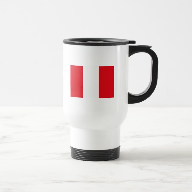 Térmica Caneca da bandeira de Peru (Direita)