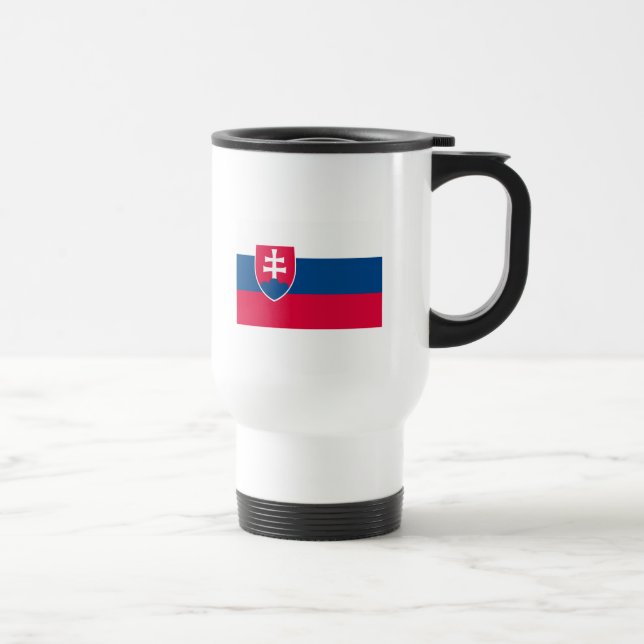 Térmica Caneca da bandeira de Slovakia (Direita)