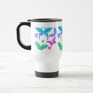 Térmica Caneca da borboleta