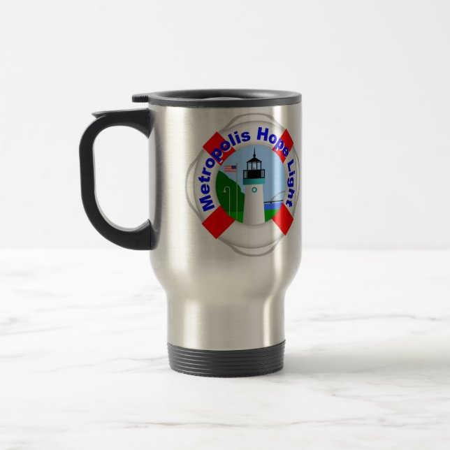 Térmica Caneca da luz da esperança da metrópole (Esquerda)