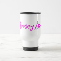 Caneca da menina do jérsei