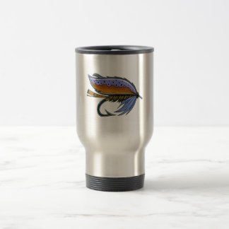 Térmica Caneca da pesca com mosca da truta
