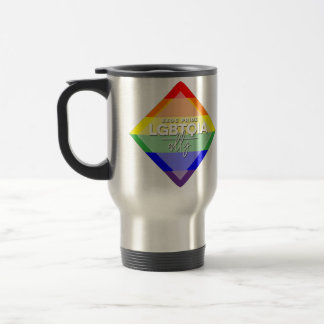 Térmica Caneca da viagem ao trabalho do aliado de LGBTQIA