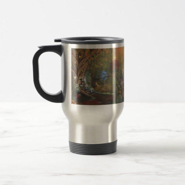 Térmica Caneca das citações de Brancusi. (Viagem) (Esquerda)