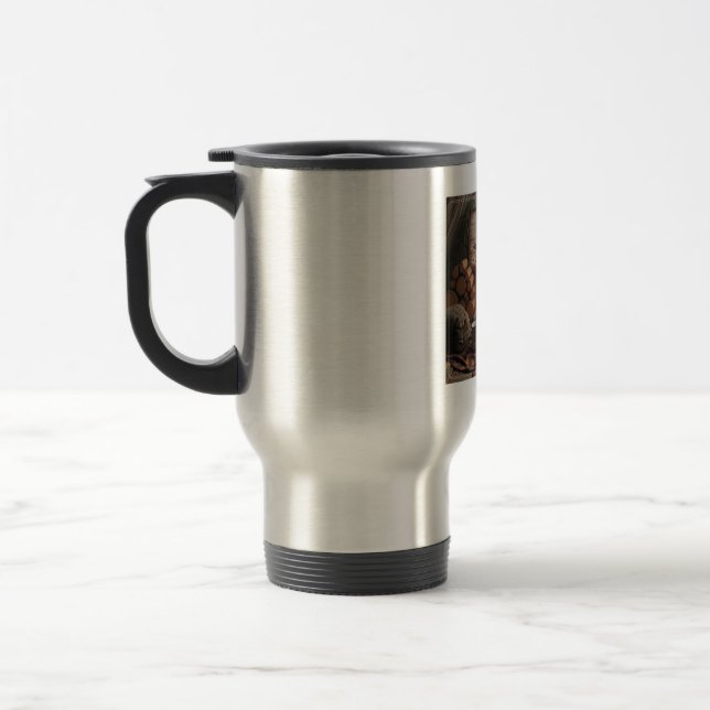 Térmica Caneca de Acampamento Logs & Lazy Mornings – Avent (Esquerda)