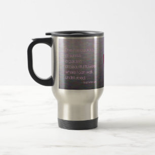 Térmica Caneca de alumínio com pintura de tulipas de Walt 