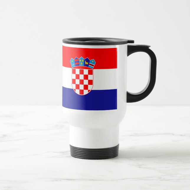 Térmica Caneca de bandeira croata (Direita)