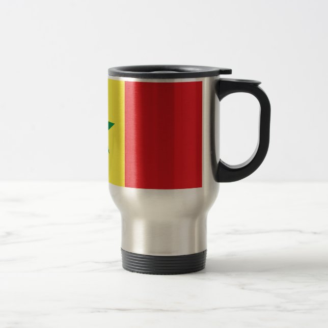 Térmica Caneca de bandeira senegalesa (Direita)