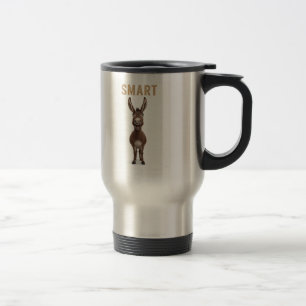 Térmica Caneca de Burro Inteligente Engraçado