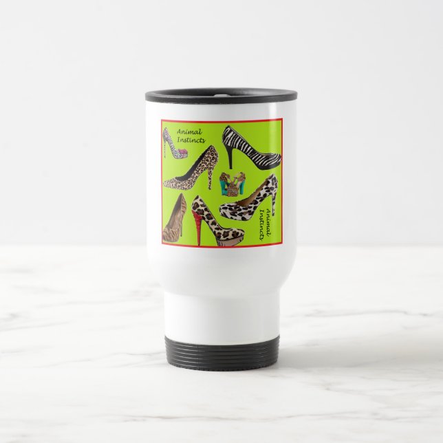 Térmica Caneca de café animal dos instintos (Centro)