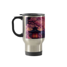 Caneca de Café Anime Flor de Cerejeira