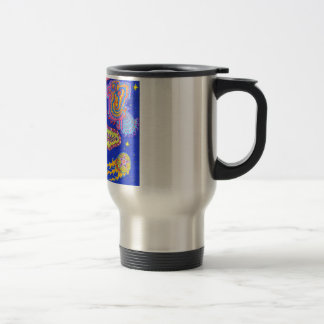 Térmica caneca de café astróide das nebulosa