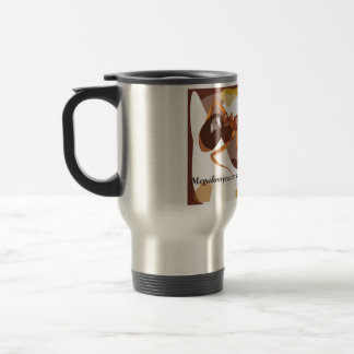 Térmica caneca de café científica da formiga