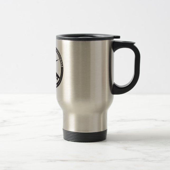 Térmica Caneca de café coberta de aço inoxidável de MCPA (Direita)