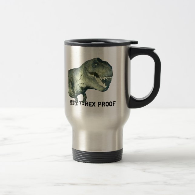 TÉRMICA CANECA DE CAFÉ DA PROVA DE 100% T-REX (Direita)