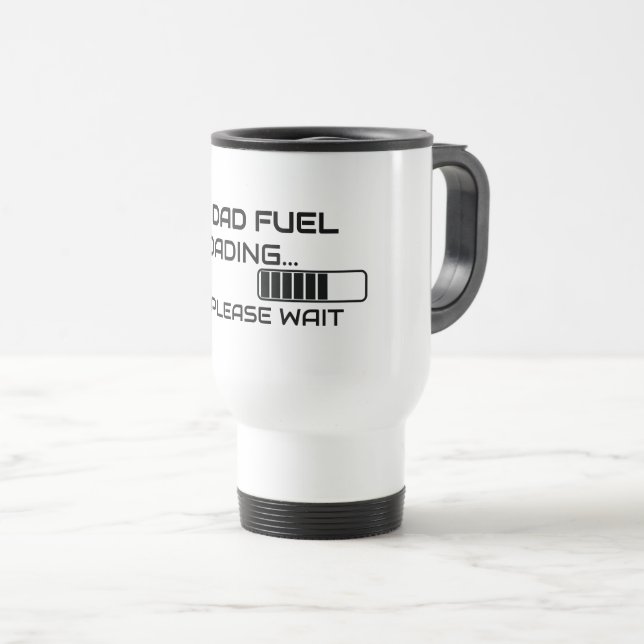 Térmica Caneca de Café de Viagem Engraçada Carregamento de (Frente Esquerda)