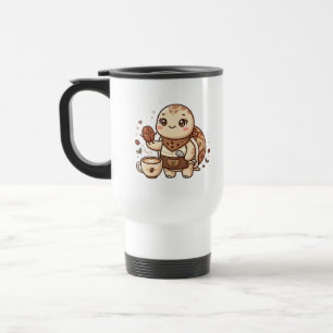 Térmica Caneca de Café de Viagem Tartaruga Diversão