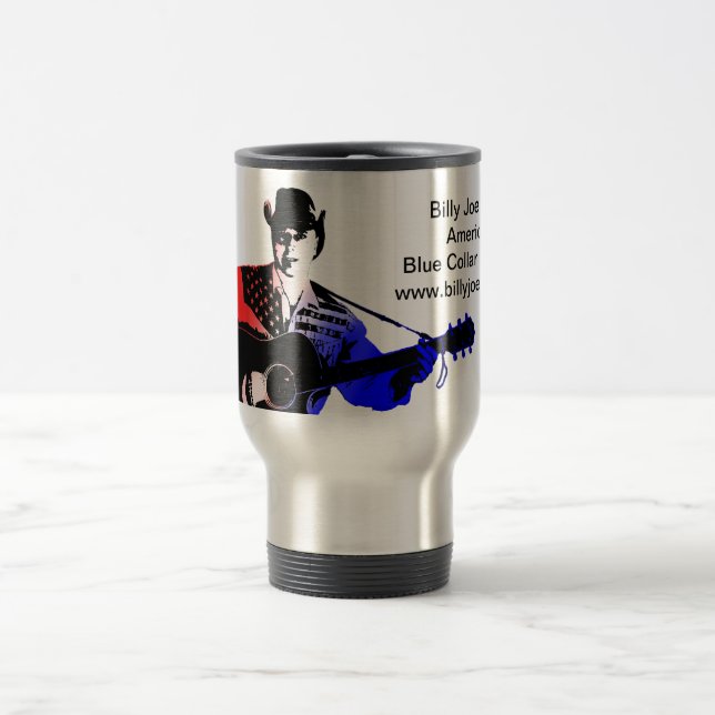 Térmica Caneca de café do patriota do colarinho azul do (Centro)