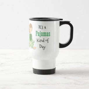 Térmica Caneca de Café É Um Dia de Pijama
