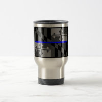 CANECA DE CAFÉ FINA DA BANDEIRA DO ESTADO DE BLUE