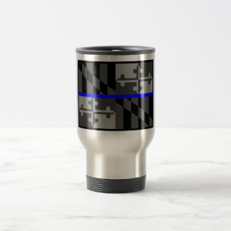 TÉRMICA CANECA DE CAFÉ FINA DA BANDEIRA DO ESTADO DE BLUE