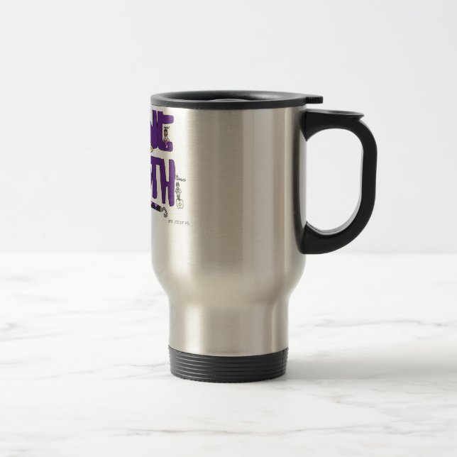 Térmica Caneca de café lisa plana (Direita)