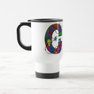 Térmica Caneca de café monogrammed da viagem ao trabalho