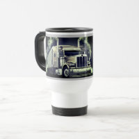 Caneca de café para o carro-piloto