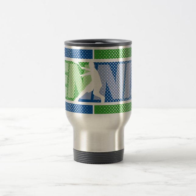 Térmica Caneca de café para viagem com design legal de tên (Centro)