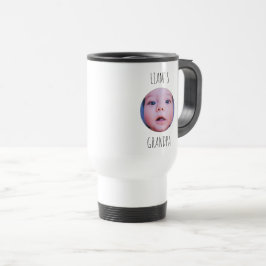 Térmica Caneca de Café Personalizada com Foto & Nome do Be
