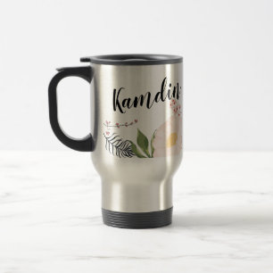 Térmica Caneca de café personalizada de 15 onças Pink Cosm