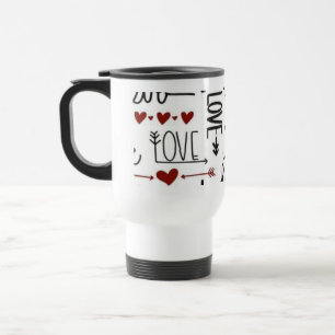 Térmica Caneca de Café Tipografia do Amor