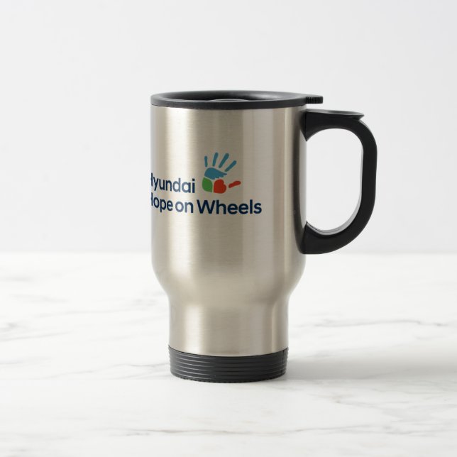 Térmica Caneca de Deslocamento Hyundai & Hope On Wheels (Direita)