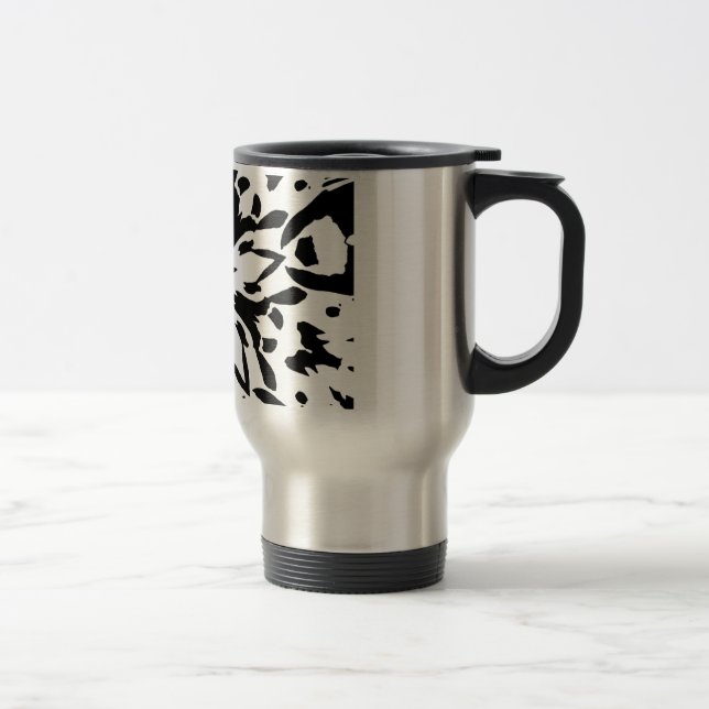 Térmica Caneca de Flor Gráfica (Direita)