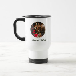 Térmica Caneca de Foto dos Passarinhos do Amor Sr Sra