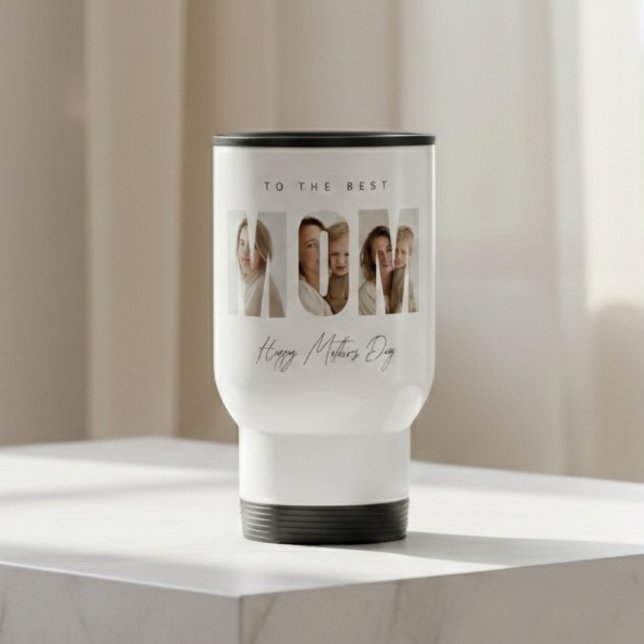 Térmica Caneca de Foto Personalizada MÃE | Presente do Dia (Criador carregado)