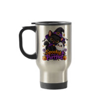 Caneca de Gato de Halloween Spooky & Purrfect