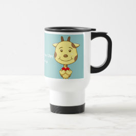 Térmica Caneca de Girafa do Dia dos Namorados
