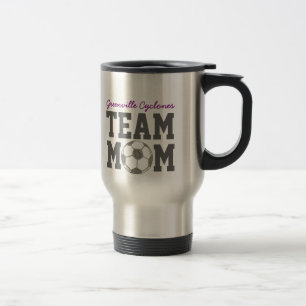 Térmica Caneca de Presente para Mãe do Time de Futebol