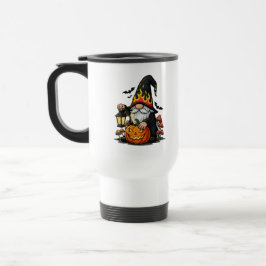 Térmica Caneca de Viagem/Commuting do Gnome de Halloween