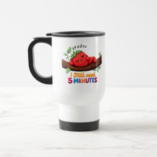 Térmica Caneca de Viagem/Commuting Ute Sleeping Strawberry