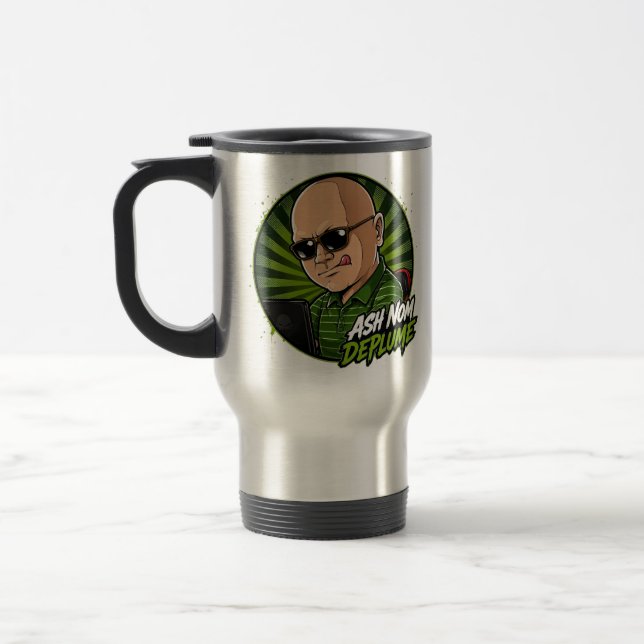 Térmica Caneca de Viagem/Comutação Ash Nom DePlume (Esquerda)
