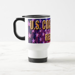 Térmica Caneca de Viagem/Comutação da USCG
